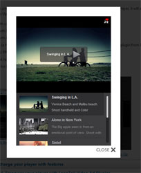 Click to watch the player in a Pop-Up